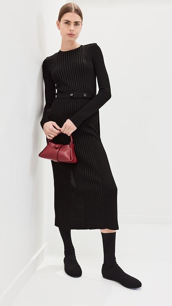 Proenza Schouler Lauryn Dress in Silk Viscose Knit | Shopbop Product Image