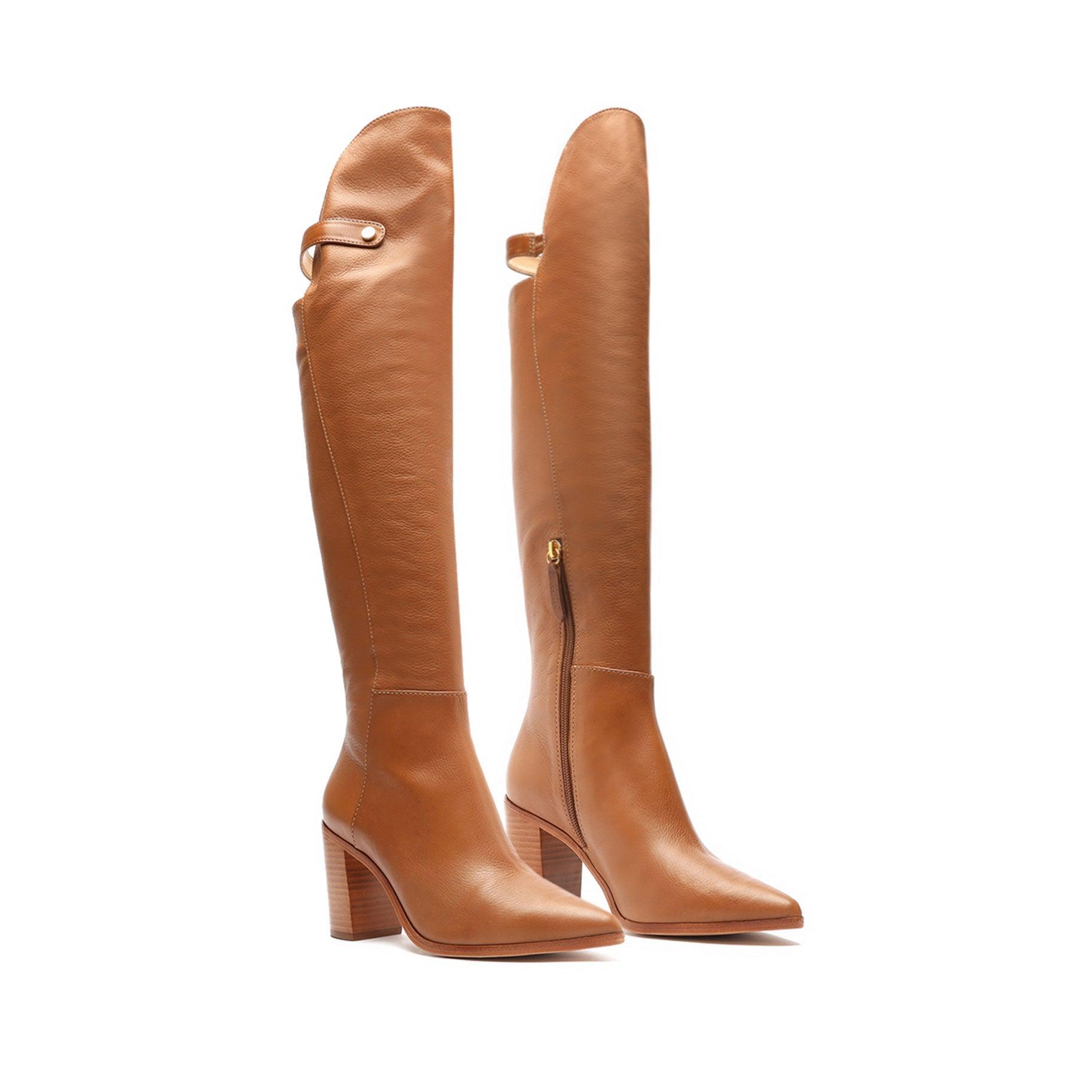 Saryna Leather Boot Female Product Image