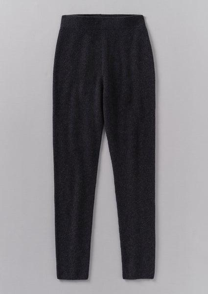 Cashmere Slim Leg Pants | Charcoal product image