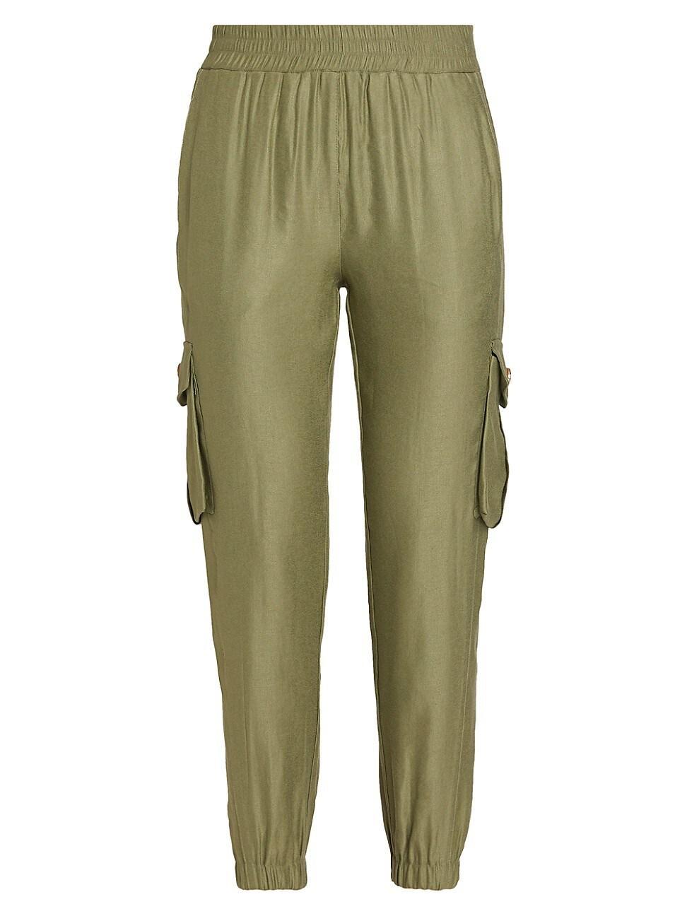 Womens Barbara Linen Joggers Product Image