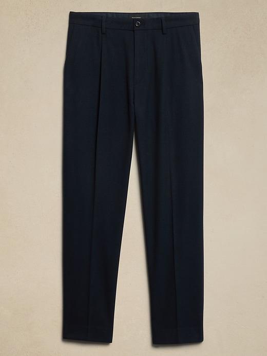 Relaxed Brushed Pleated Pant Product Image