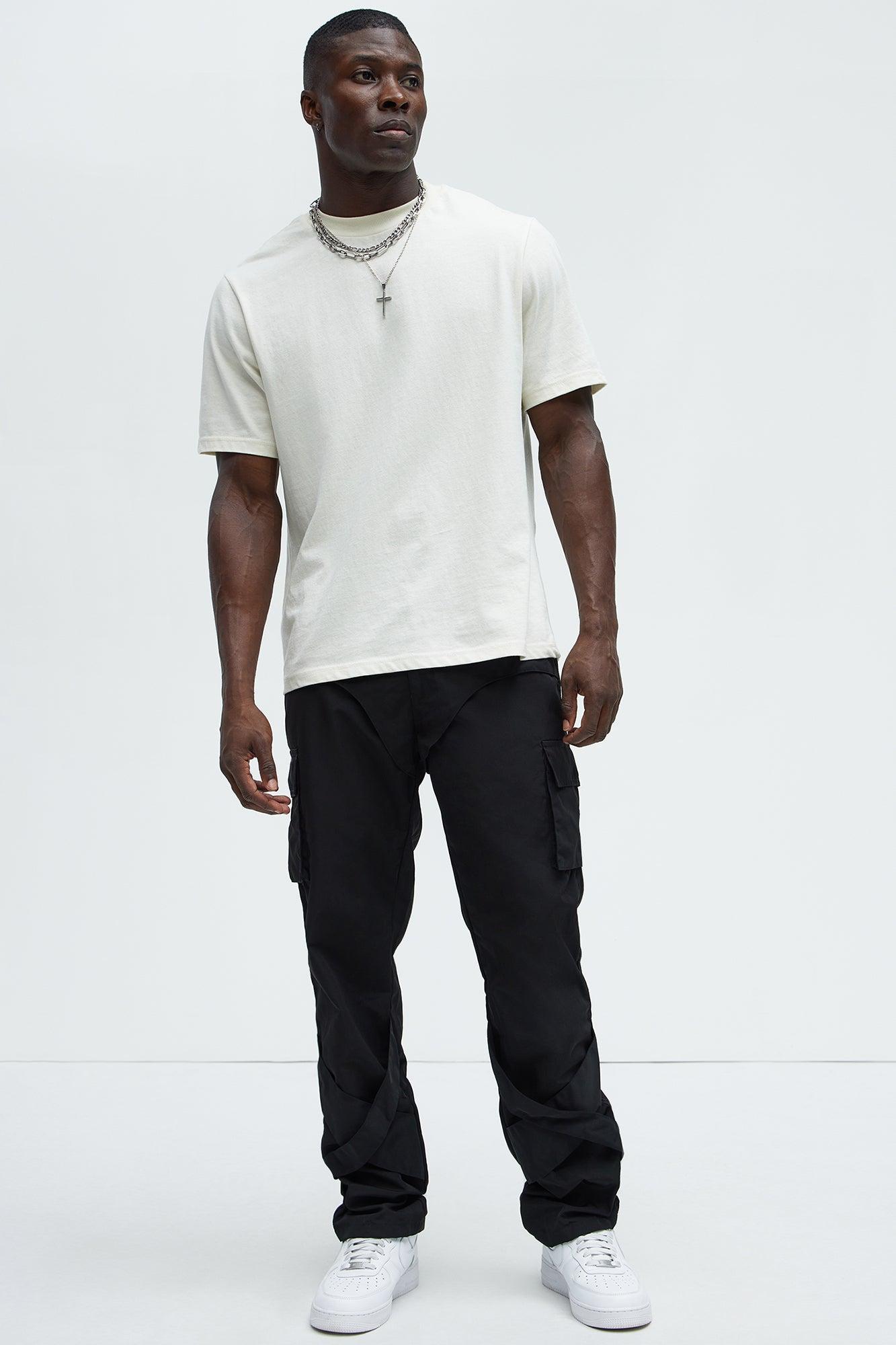 Keep It Pushing Cargo Pants - Black Product Image