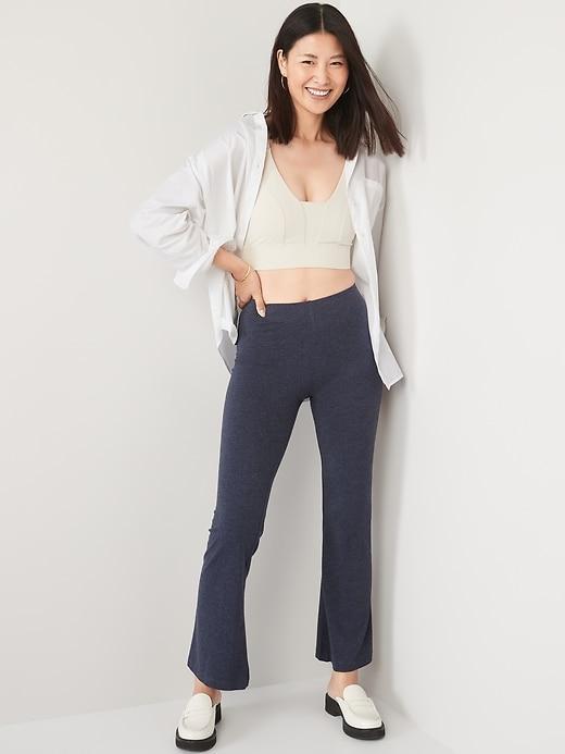 High-Waisted Flare Leggings Product Image