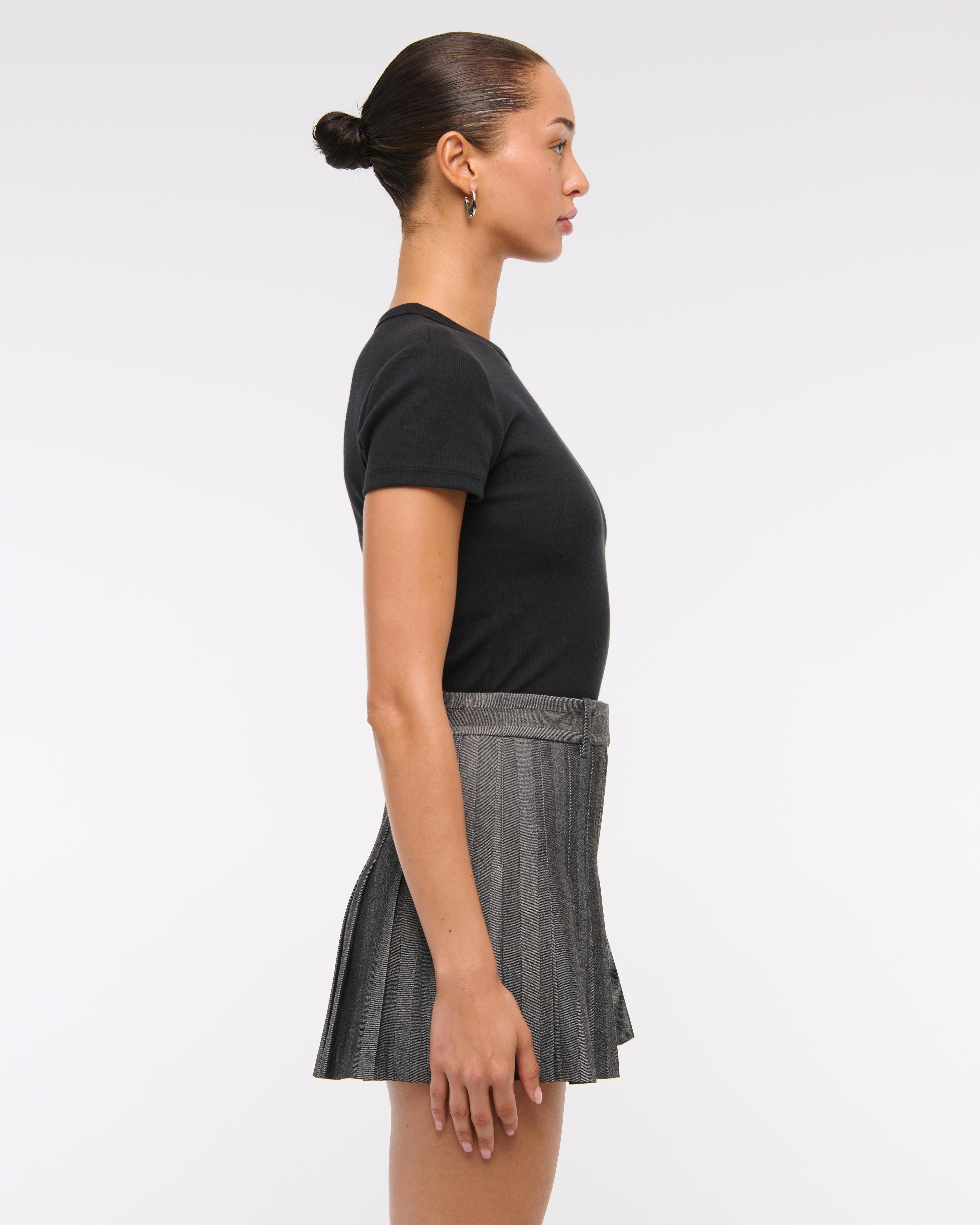 Pleated Mini Skort Product Image