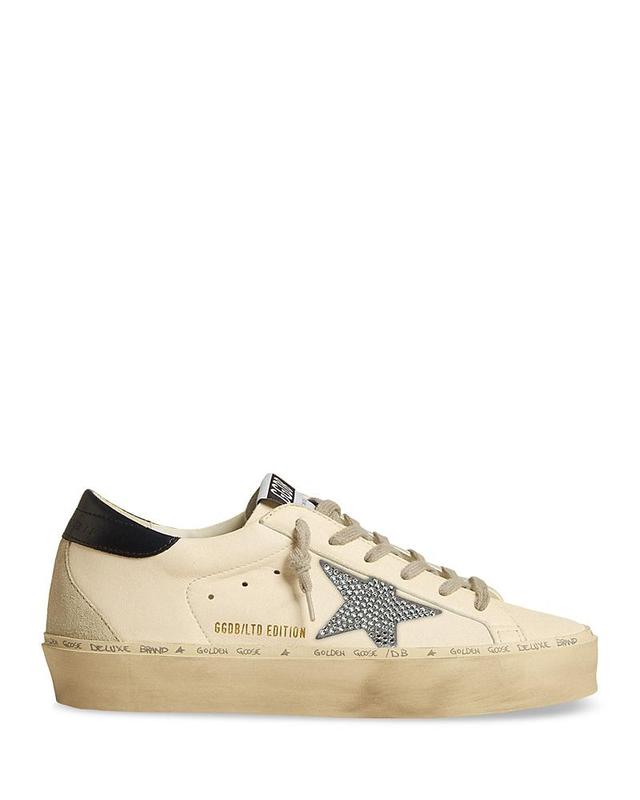 Golden Goose Womens Hi Star Leather Low Top Sneakers Product Image