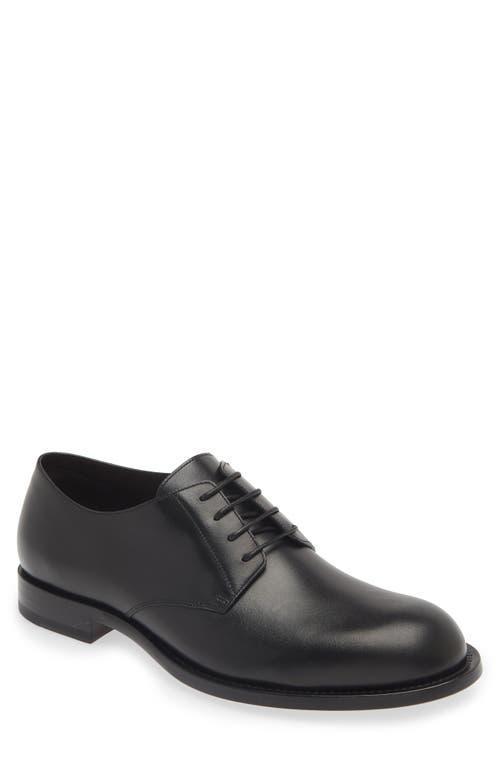 Novus Leather Derby Shoes In Black Product Image