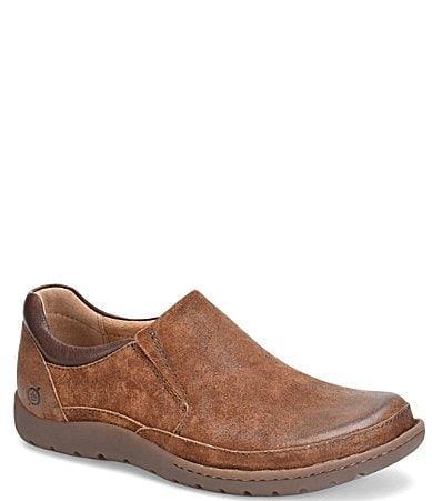 Born Mens Nigel Distressed Leather Slip Product Image