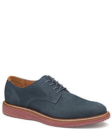 Johnston  Murphy Mens Upton Nubuck Plain Toe Oxfords Product Image