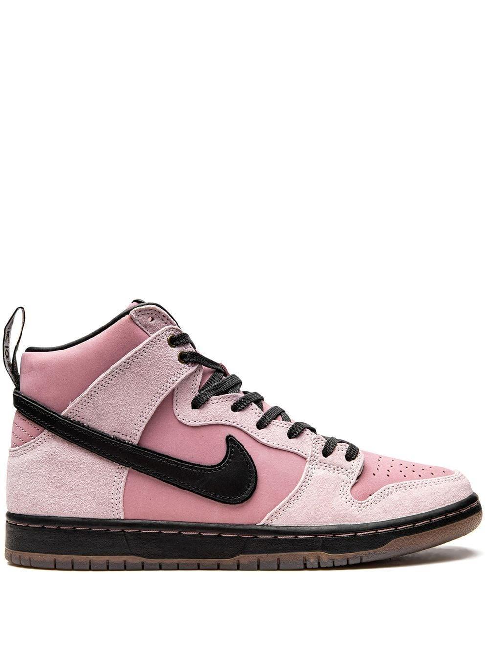 X Kcdc Sb Dunk High Pro Sneakers In Pink Product Image