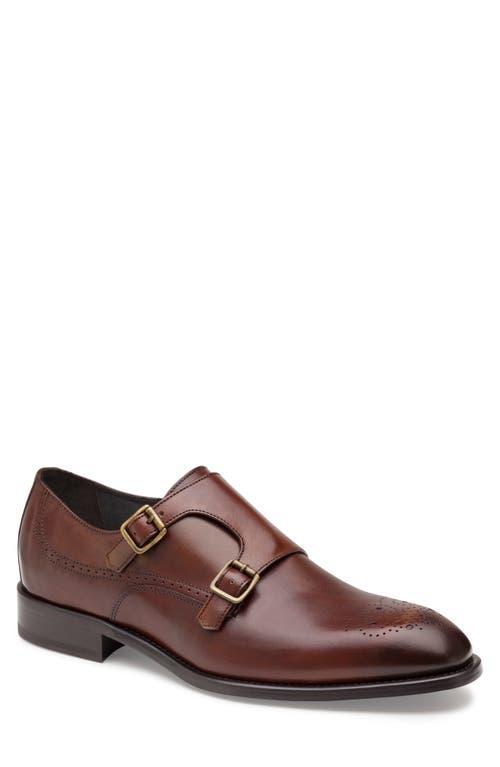 Mens J & M Collection Ellsworth Leather Monk Strap Oxfords Product Image