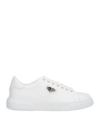 PHILIPP PLEIN Man Sneakers White Size 9 Leather Product Image