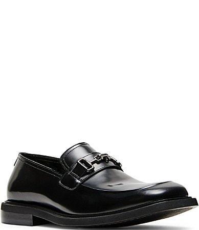 Steve Madden Mens Paulson Sqaure Toe Leather Bit Loafers Product Image