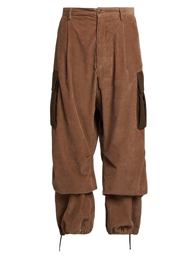 Mens Moncler Man Relaxed Corduroy Trousers Product Image