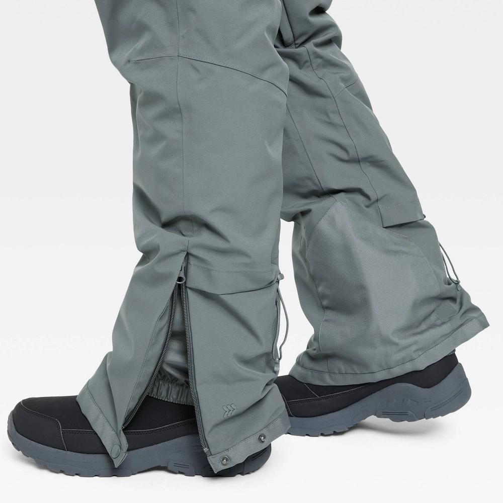 Men's Waterproof Snow Pants with 3M Thinsulate - All In Motion™ Gray XXL Product Image