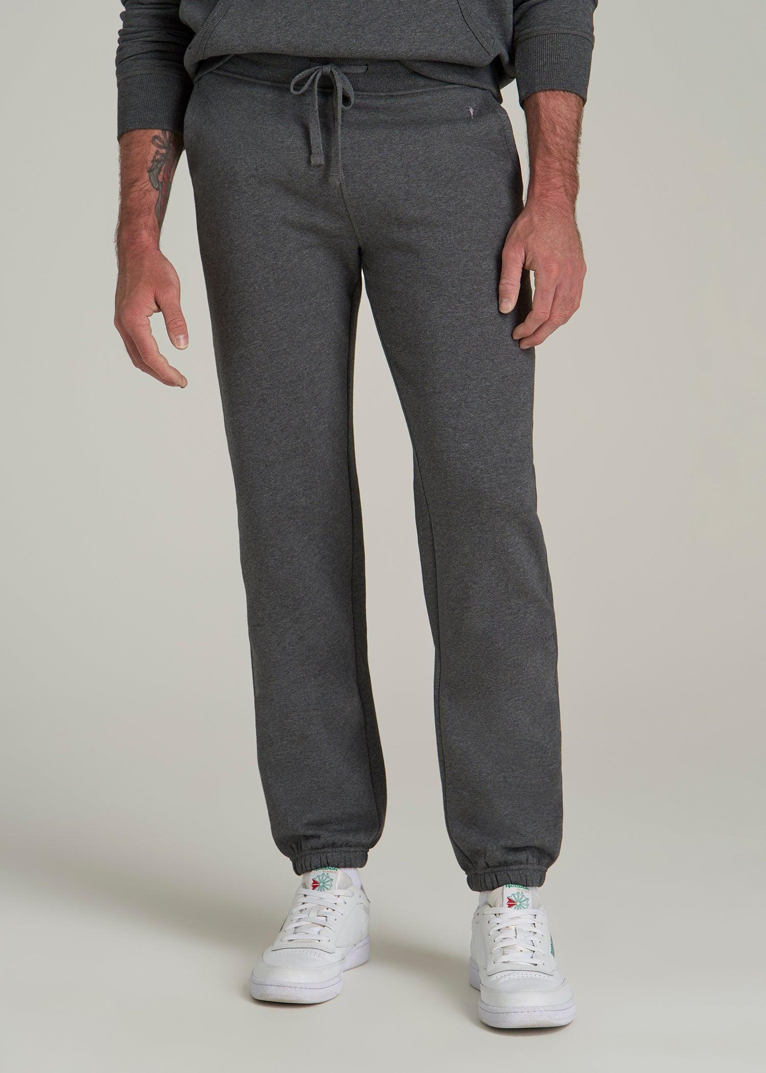 Wearever 2.0 Fleece Sweatpants for Tall Men in Charcoal Mix product image