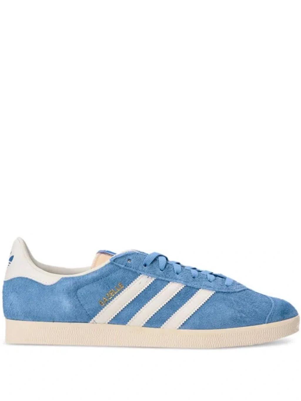 ADIDAS ORIGINALS Adidas Gazelle Lightblue/owhite/crewht Shoes In Blue Product Image