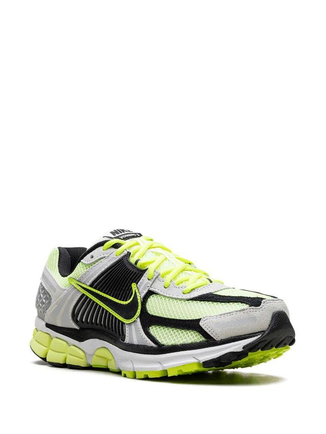 NIKE Men's Zoom Vomero 5 Shoes In Black/volt/white Product Image