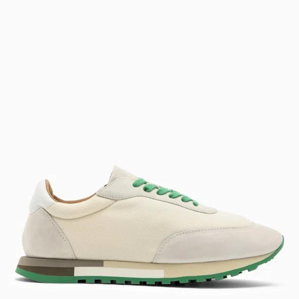 Owen Runner Sneakers In Ivgr Ivory/green Product Image