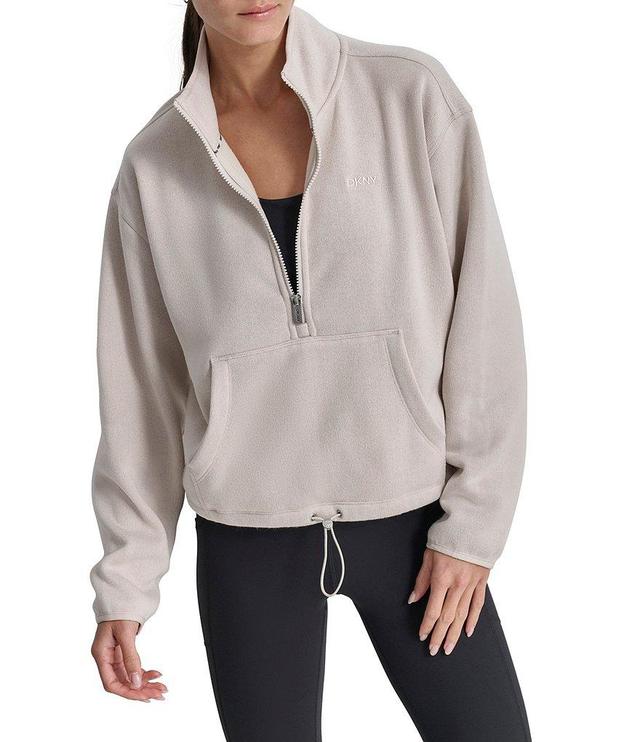 DKNY Sport by Donna Karan Half Zip Sweater Fleece Pullover Product Image