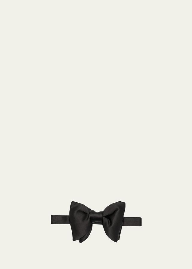 Mens Large Silk Bow Tie Product Image