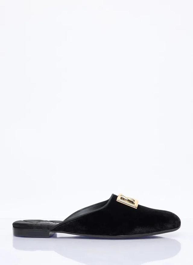 DOLCE & GABBANA Mule Shoes In Black Product Image