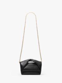 MEDIUM TWISTER - LEATHER TOP HANDLE BAG in black | JW Anderson US  Product Image