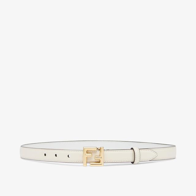 FF BeltWhite leather belt Product Image