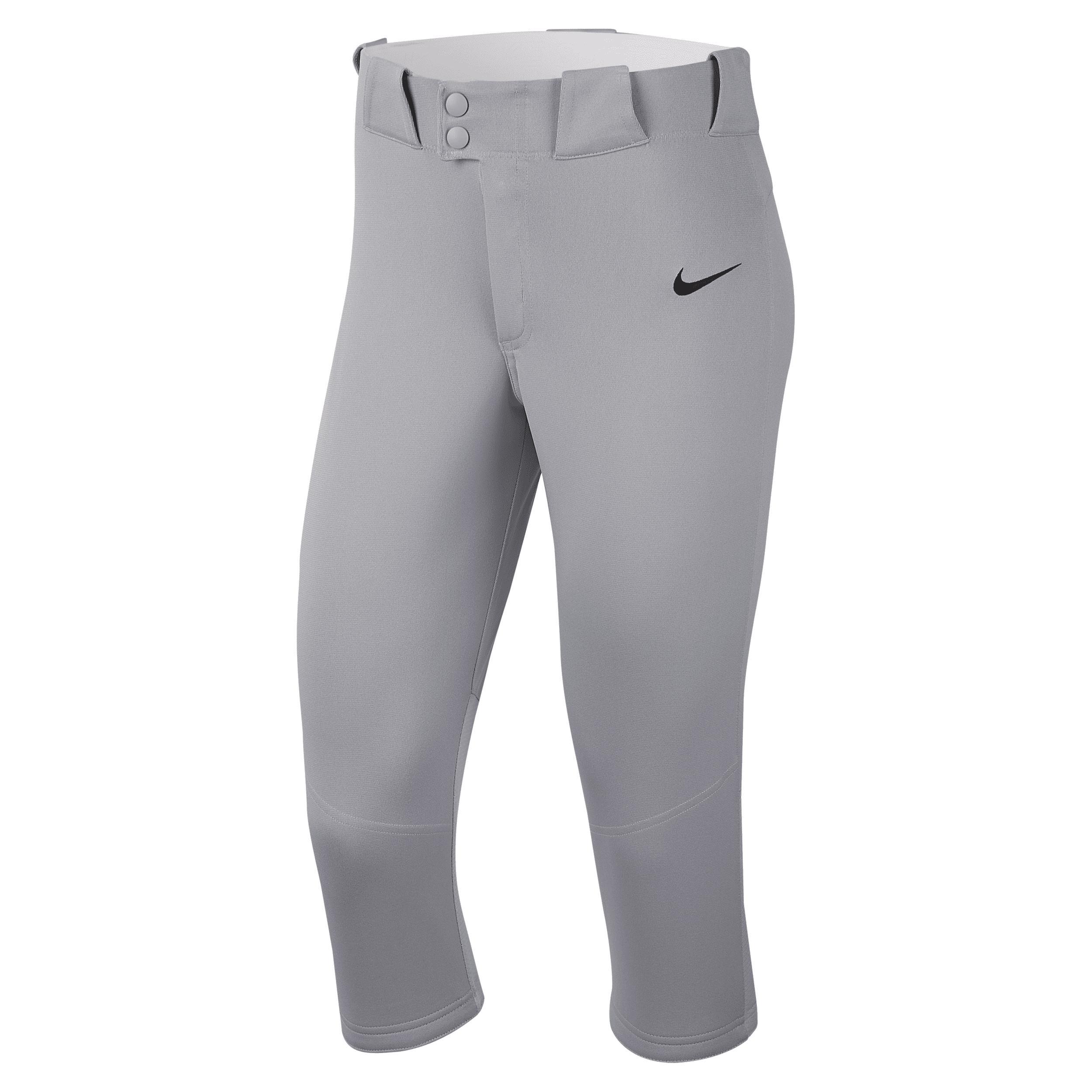 Nike Womens Nike Vapor Select Softball Pants - Womens White/Black Product Image