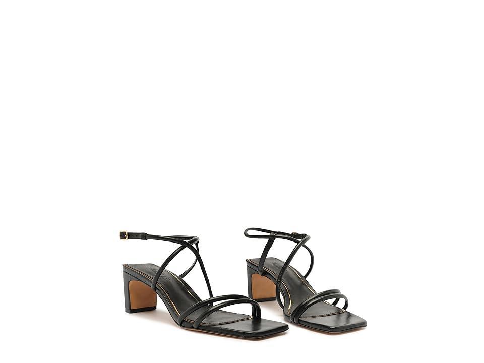 Aimee Block Leather Sandal Female Product Image