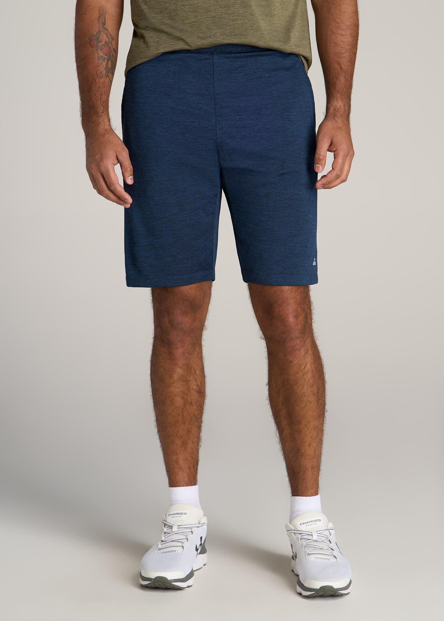 A.T. Performance Engineered Athletic Shorts for Tall Men in Navy Mix product image