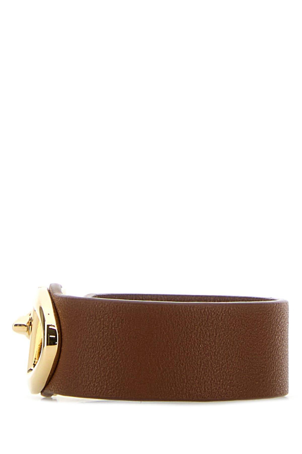 VALENTINO GARAVANI Brown Vlogo Bracelet Product Image