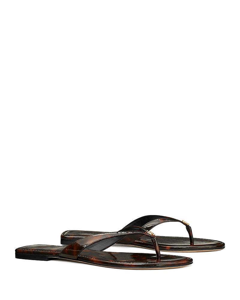 Tory Burch Womens Capri Leather Flip Flop Sandals Product Image