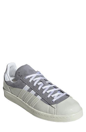 ADIDAS ORIGINALS Campus 80s Cali Dewitt Man Sneakers Grey Size 11.5 Soft Leather In Grey/ftwr White/off White Product Image