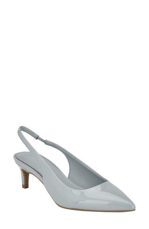 Calvin Klein Womens Dainty Pointy Toe Low Heel Slingback Pumps Product Image