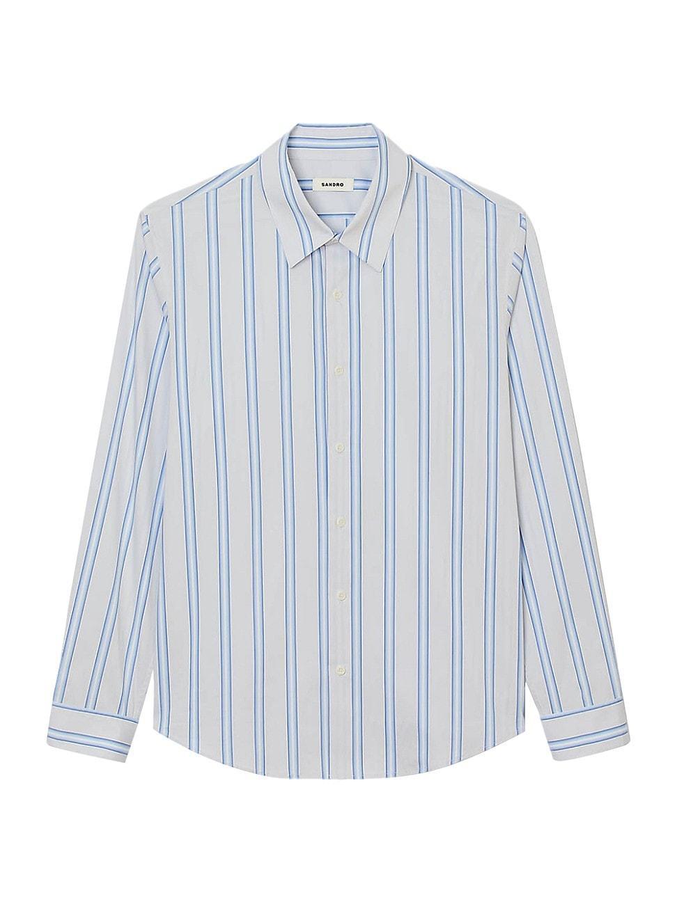 Mens Striped Shirt Product Image