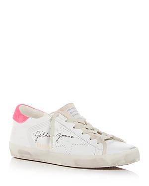 Golden Goose Super-Star Glitter Detail Low Top Sneaker Product Image