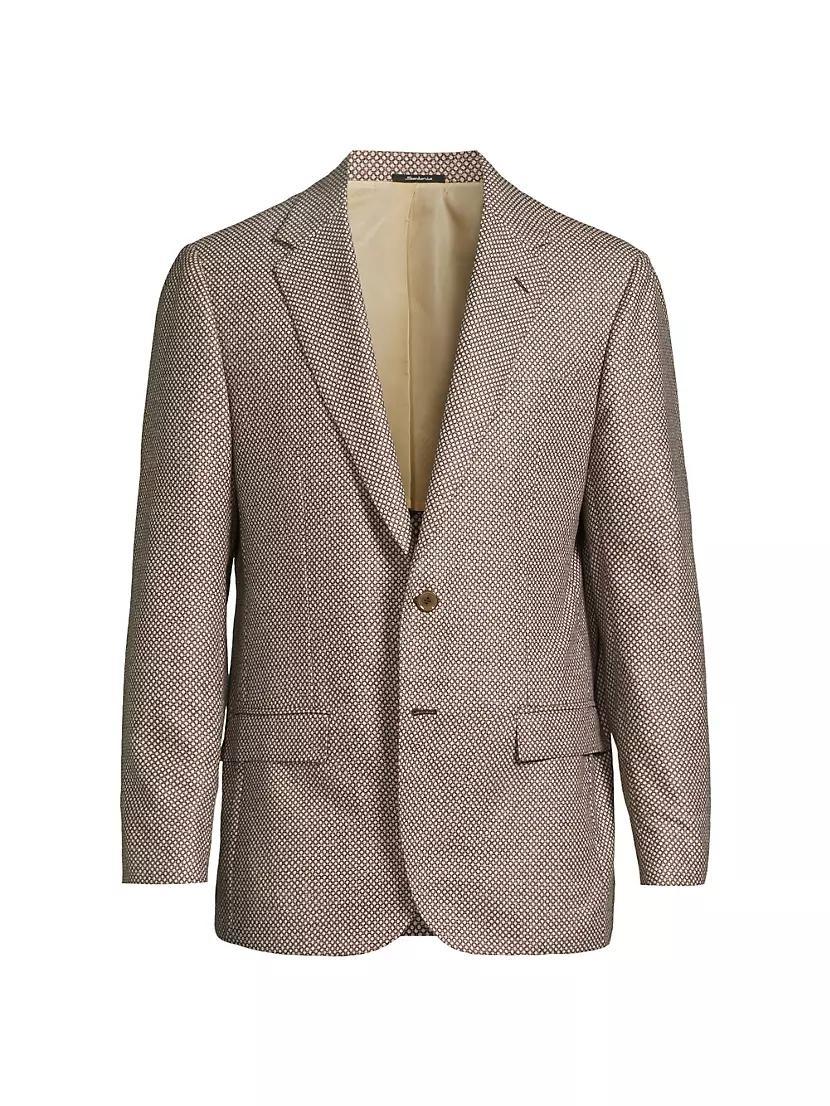 Honeycomb Wool Sport Jacket Product Image