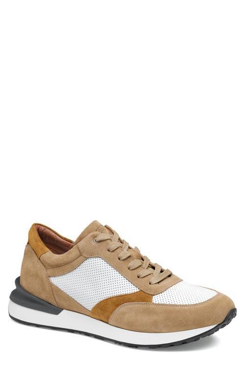 J & M COLLECTION Briggs Perfed Lace-Up Sneaker Product Image