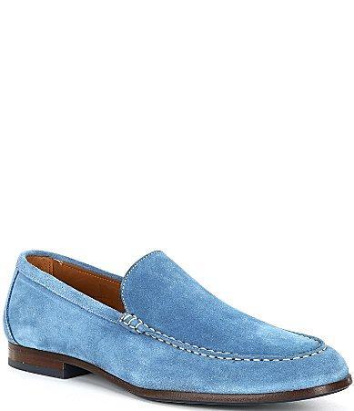 Donald Pliner Mens Slater Suede Loafers Product Image