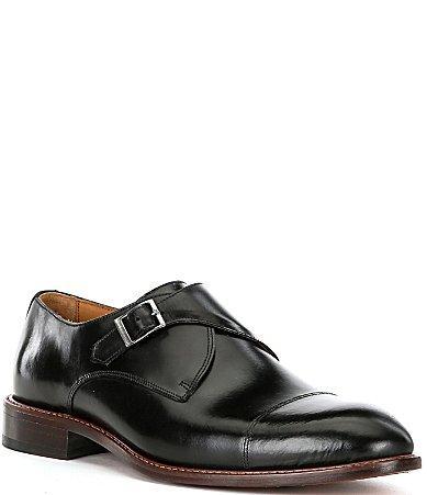 Flag LTD. Mens Randall Cap Toe Monk Strap Dress Shoes Product Image