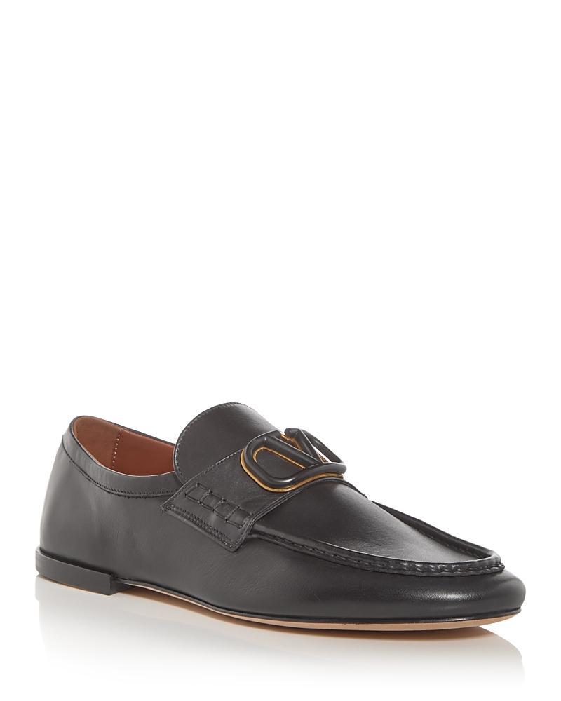 Mens VLogo Signature Calfskin Nappa Loafers Product Image