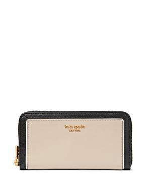 kate spade new york morgan colorblock saffiano leather wallet Product Image