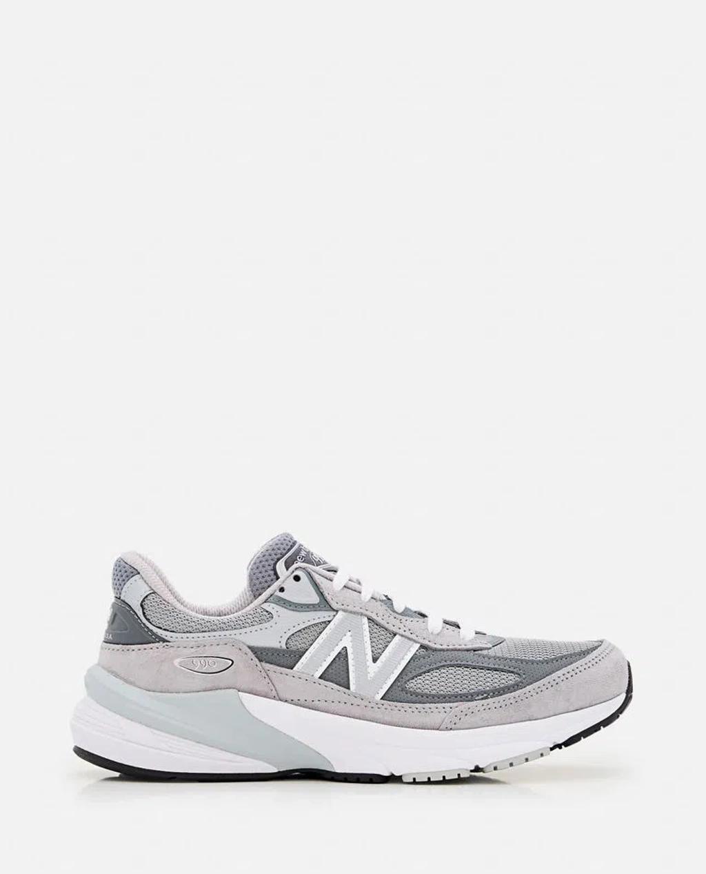 NEW BALANCE 990gl6 Leather Sneakers In Grey Product Image