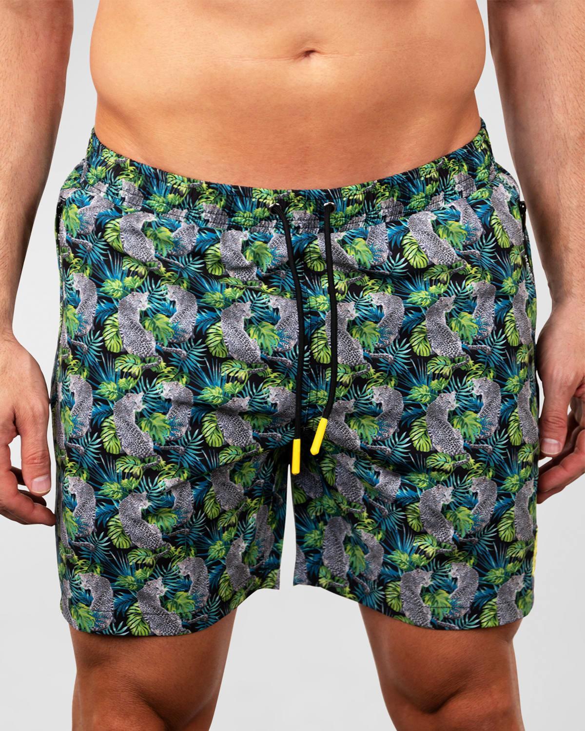 Mens Lion Swim Shorts Product Image