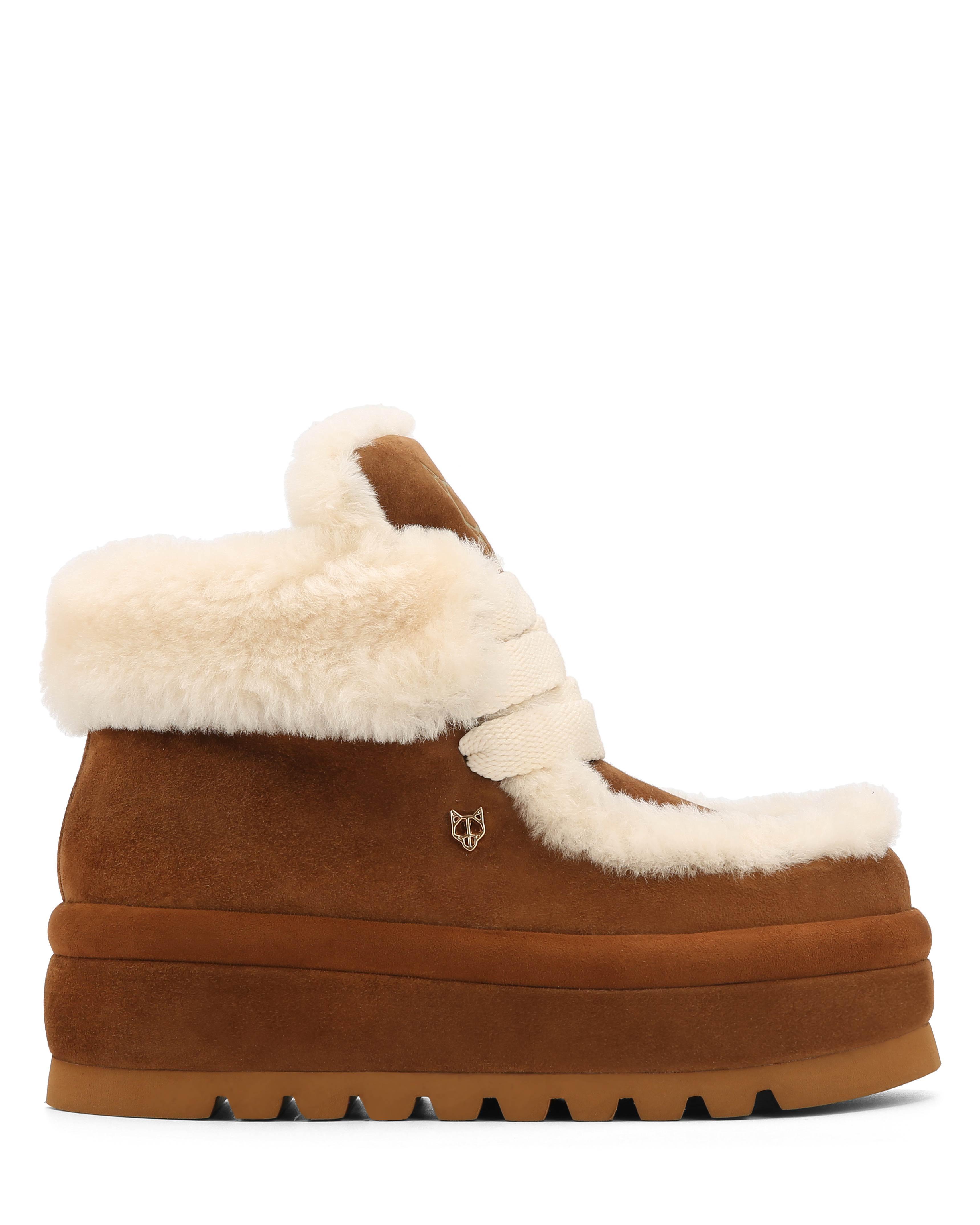 Bambi Tan Suede/Shearling Product Image