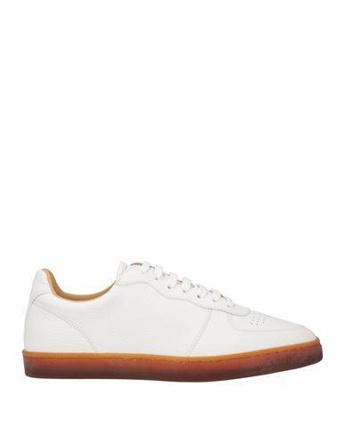 BRUNELLO CUCINELLI Man Sneakers White Size 13 Leather Product Image