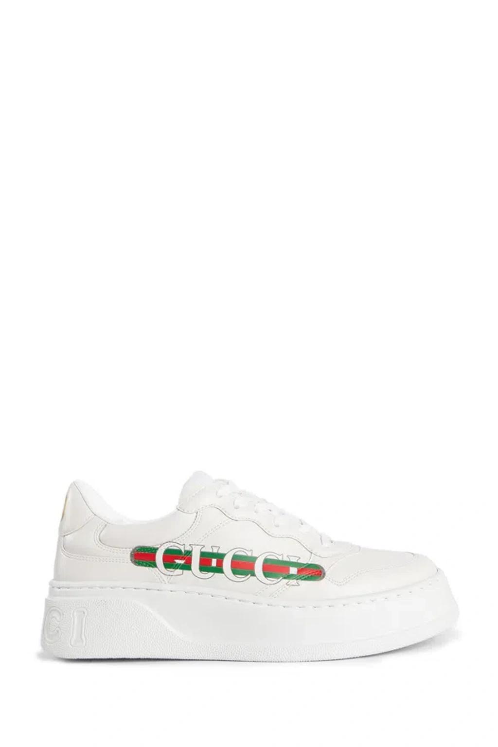 GUCCI Man  Man White Sneakers Product Image