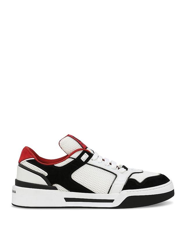 Men's New Roma Mix-Media Low-Top Sneakers Product Image