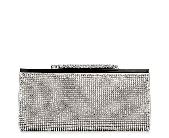 La Regale Womens Metal Mesh Clutch Product Image