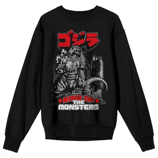 Mens Godzilla Classic King of the Monster Long Sleeve Product Image